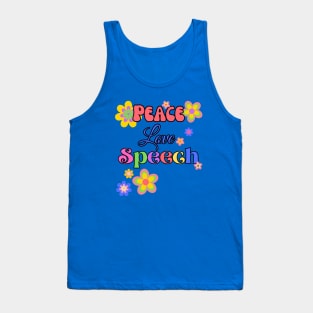 Speech Therapist, Speech Language Pathologist, SLPA, SLP Tank Top